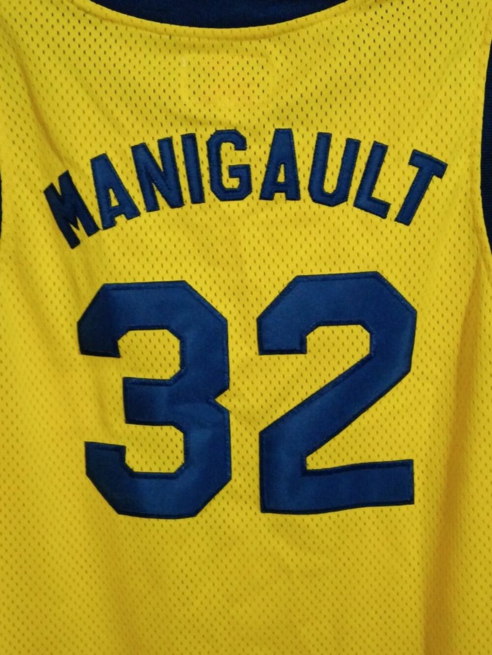 Throwback Manigault #32 J.C.Smith Basketball Jersey Streetball Sewn Hip Hop Sz L - Picture 7 of 10
